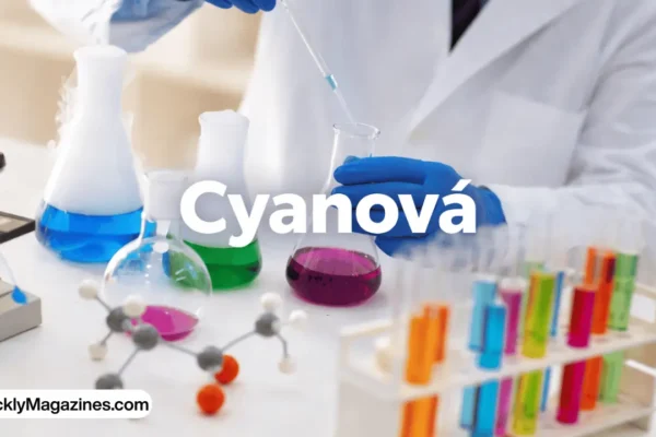 cyanová
