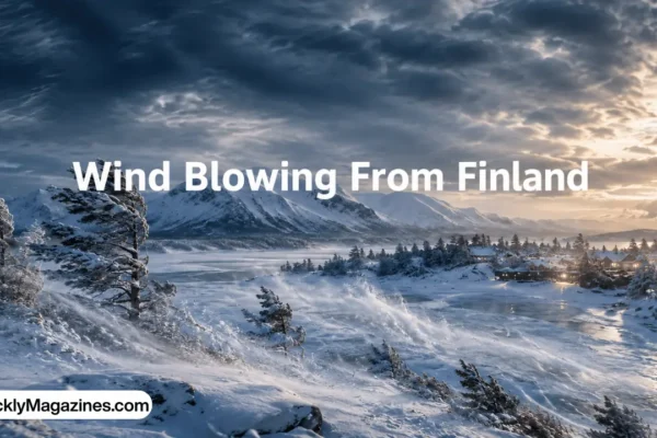 wind blowing from finland